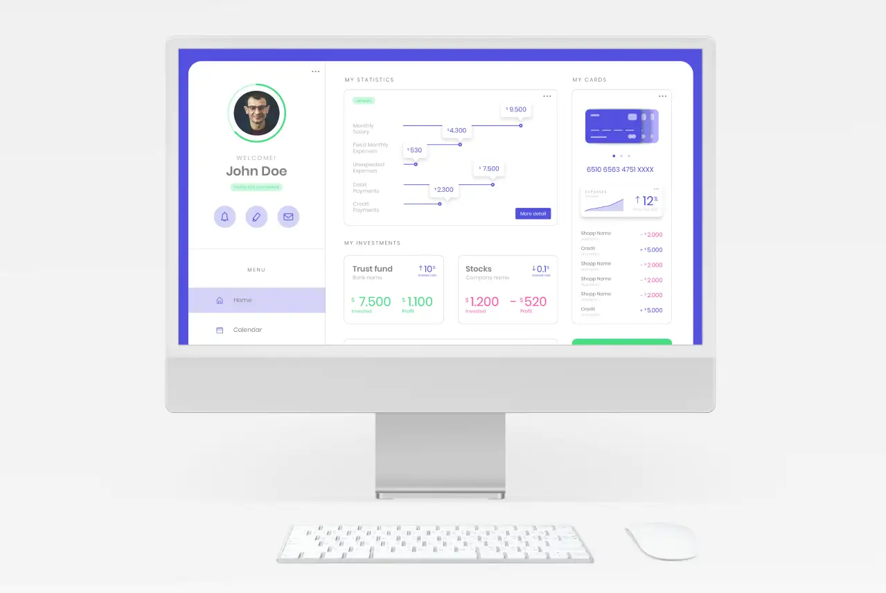 Solution web présentation à travers ordinateur